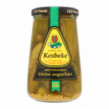 Kesbeke Small Sweet & Sour Amsterdam Gherkins (235 gr.)